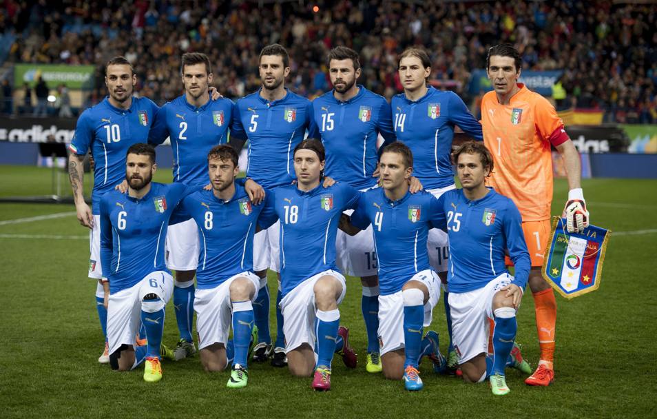 Ed ecco l&#39;Italia scelta da Prandelli per questo impegni amichevole internazionale